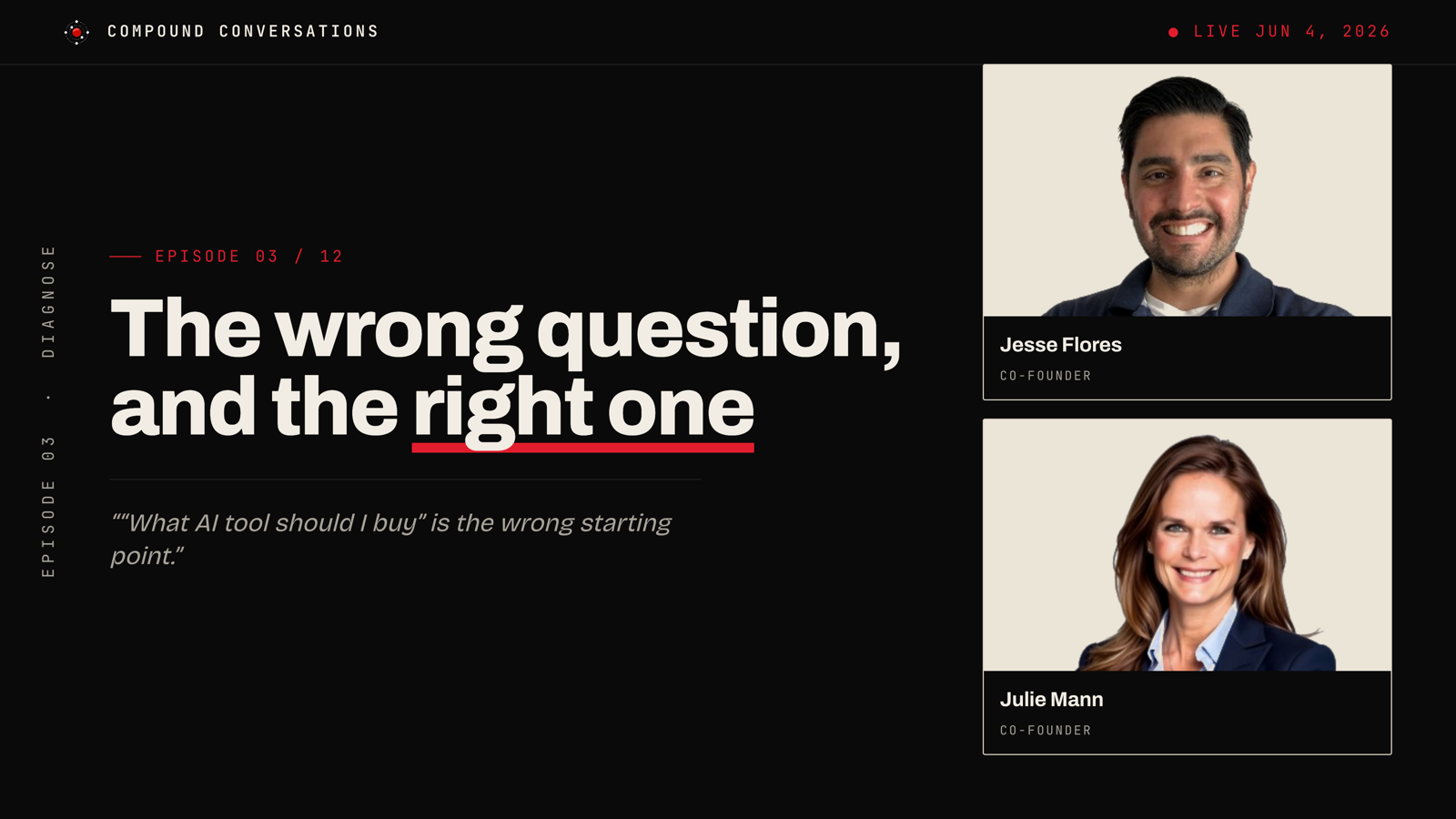 The wrong question, and the right one