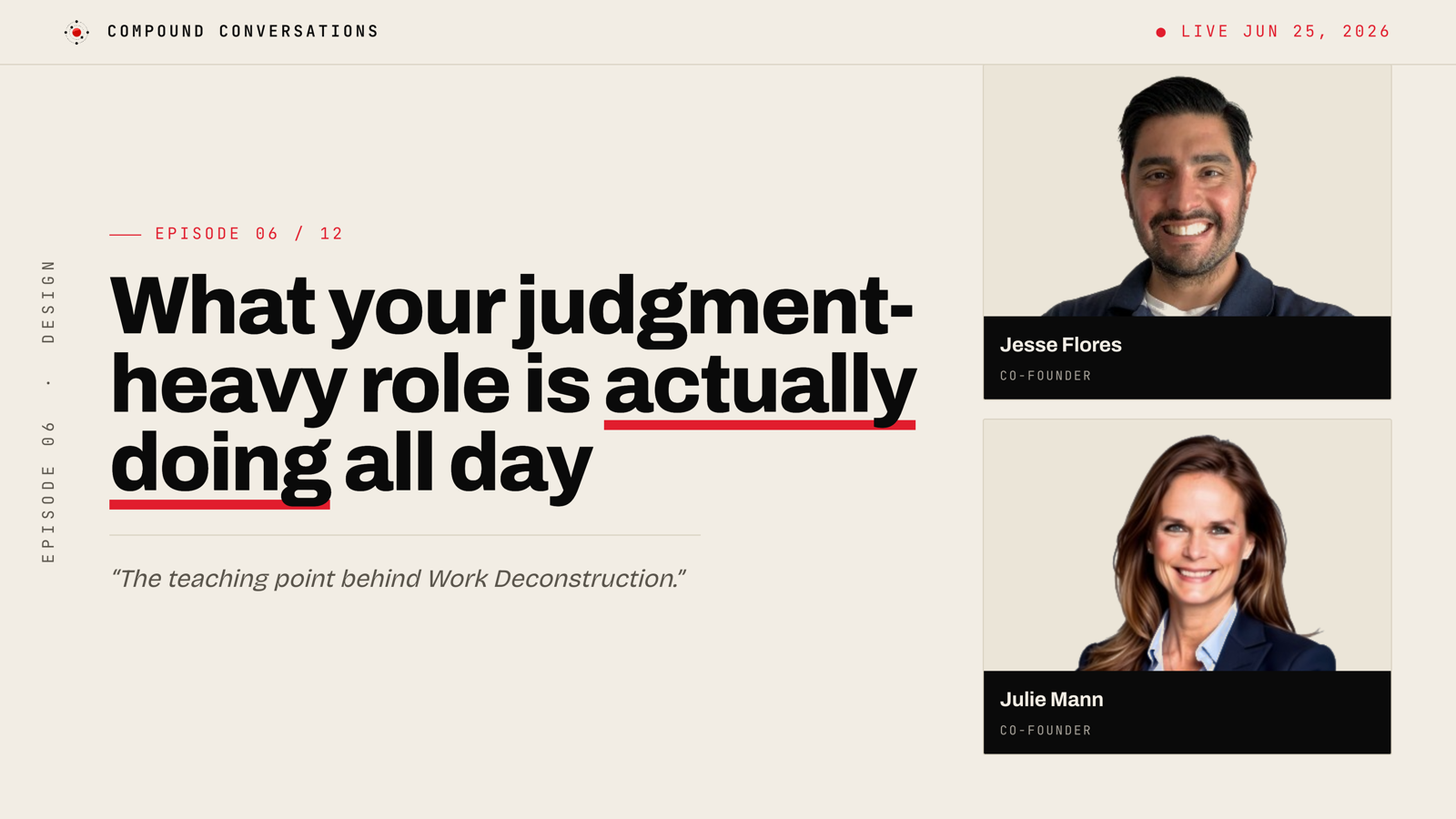 What your judgment-heavy role is actually doing all day